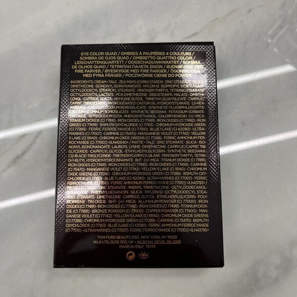 Tom Ford 4-Color Eyeshadow Palette 26 Leopard Sun - New In Box with Dustbag - Picture 4 of 11